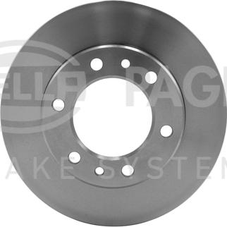 HELLA PAGID 8DD 355 105-191 - Brake Disc autospares.lv