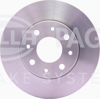 HELLA PAGID 8DD 355 105-881 - Brake Disc autospares.lv