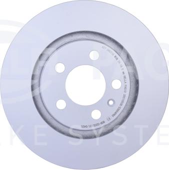 HELLA PAGID 8DD 355 105-381 - Brake Disc autospares.lv