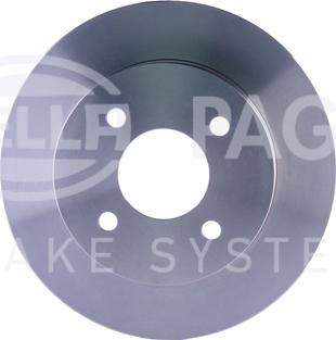 HELLA PAGID 8DD 355 106-461 - Brake Disc autospares.lv