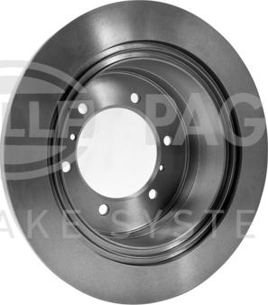 HELLA PAGID 8DD 355 106-221 - Brake Disc autospares.lv