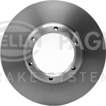 HELLA PAGID 8DD 355 100-031 - Brake Disc autospares.lv