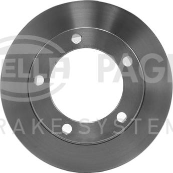 HELLA PAGID 8DD 355 100-381 - Brake Disc autospares.lv