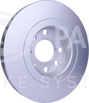 HELLA PAGID 8DD 355 101-501 - Brake Disc autospares.lv