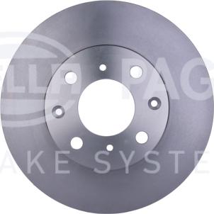 HELLA PAGID 8DD 355 108-151 - Brake Disc autospares.lv