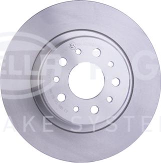 HELLA PAGID 8DD 355 108-731 - Brake Disc autospares.lv