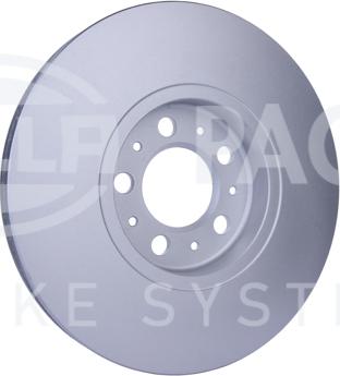 HELLA PAGID 8DD 355 107-611 - Brake Disc autospares.lv