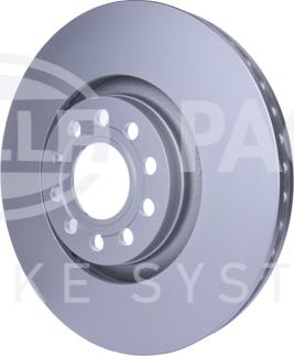 HELLA PAGID 8DD 355 107-631 - Brake Disc autospares.lv