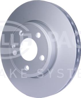 HELLA PAGID 8DD 355 119-411 - Brake Disc autospares.lv