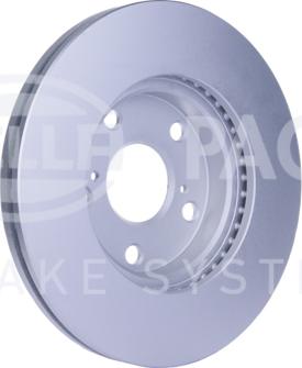 HELLA PAGID 8DD 355 119-661 - Brake Disc autospares.lv