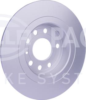 HELLA PAGID 8DD 355 119-111 - Brake Disc autospares.lv