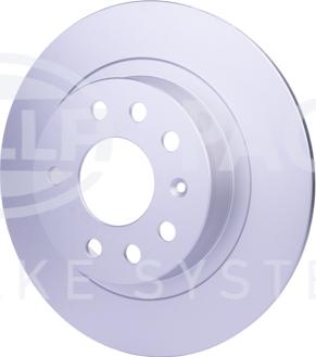 HELLA PAGID 8DD 355 119-111 - Brake Disc autospares.lv