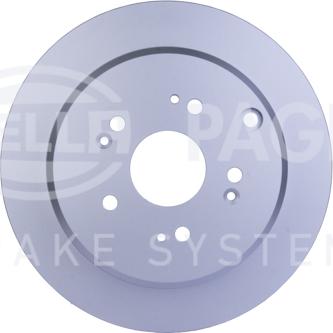 HELLA PAGID 8DD 355 119-221 - Brake Disc autospares.lv