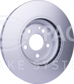 HELLA PAGID 8DD 355 119-701 - Brake Disc autospares.lv