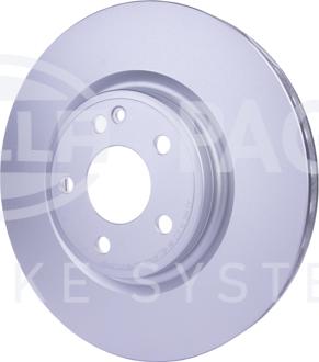 HELLA PAGID 8DD 355 119-701 - Brake Disc autospares.lv