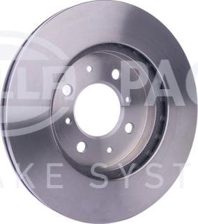 HELLA PAGID 8DD 355 114-451 - Brake Disc autospares.lv