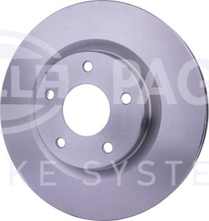 HELLA PAGID 8DD 355 114-601 - Brake Disc autospares.lv