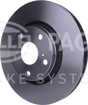 HELLA PAGID 8DD 355 114-281 - Brake Disc autospares.lv