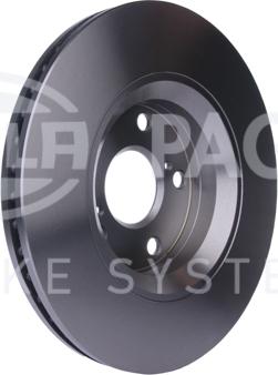 HELLA PAGID 8DD 355 114-281 - Brake Disc autospares.lv