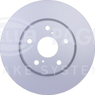 HELLA PAGID 8DD 355 115-191 - Brake Disc autospares.lv