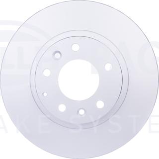 HELLA PAGID 8DD 355 115-311 - Brake Disc autospares.lv