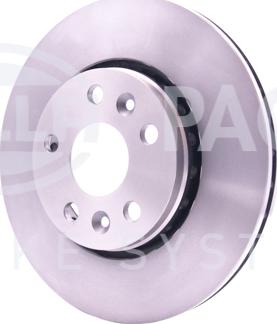 HELLA PAGID 8DD 355 116-451 - Brake Disc autospares.lv