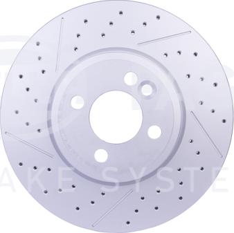 HELLA PAGID 8DD 355 116-211 - Brake Disc autospares.lv