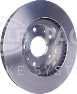 HELLA PAGID 8DD 355 116-771 - Brake Disc autospares.lv