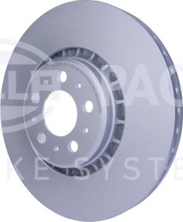 HELLA PAGID 8DD 355 110-591 - Brake Disc autospares.lv