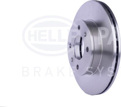 HELLA PAGID 8DD 355 111-431 - Brake Disc autospares.lv