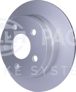 HELLA PAGID 8DD 355 111-101 - Brake Disc autospares.lv