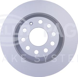 HELLA PAGID 8DD 355 111-181 - Brake Disc autospares.lv