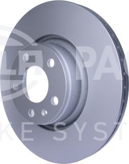 HELLA PAGID 8DD 355 111-121 - Brake Disc autospares.lv