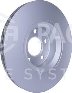 HELLA PAGID 8DD 355 111-121 - Brake Disc autospares.lv