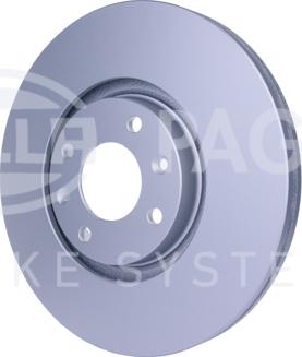 HELLA PAGID 8DD 355 111-321 - Brake Disc autospares.lv