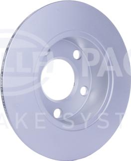 HELLA PAGID 8DD 355 118-581 - Brake Disc autospares.lv