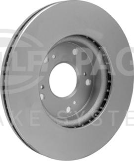 HELLA PAGID 8DD 355 118-191 - Brake Disc autospares.lv