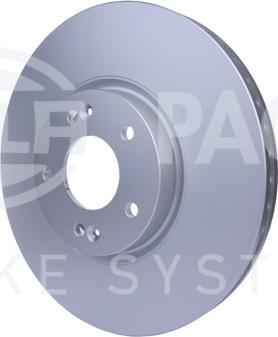 HELLA PAGID 8DD 355 118-161 - Brake Disc autospares.lv