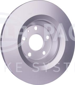 HELLA PAGID 8DD 355 113-981 - Brake Disc autospares.lv