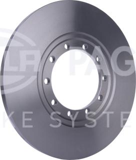 HELLA PAGID 8DD 355 113-291 - Brake Disc autospares.lv