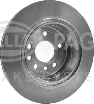 HELLA PAGID 8DD 355 112-491 - Brake Disc autospares.lv