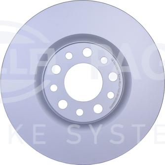 HELLA PAGID 8DD 355 112-511 - Brake Disc autospares.lv