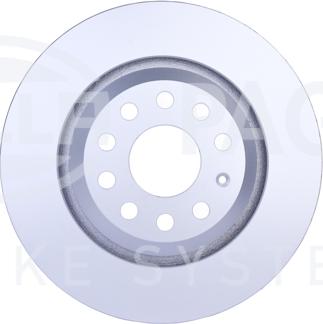 HELLA PAGID 8DD 355 112-121 - Brake Disc autospares.lv