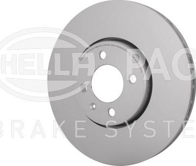 HELLA PAGID 8DD 355 131-991 - Brake Disc autospares.lv