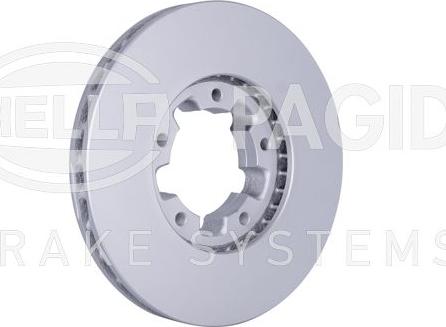 HELLA PAGID 8DD 355 133-431 - Brake Disc autospares.lv