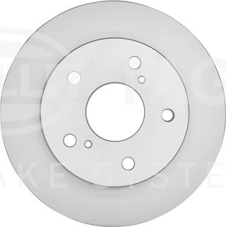 HELLA PAGID 8DD 355 132-491 - Brake Disc autospares.lv