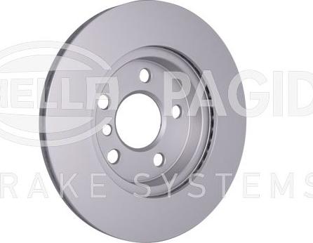 HELLA PAGID 8DD 355 132-541 - Brake Disc autospares.lv