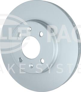 HELLA PAGID 8DD 355 132-081 - Brake Disc autospares.lv