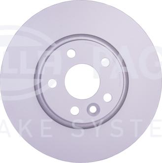 HELLA PAGID 8DD 355 129-491 - Brake Disc autospares.lv