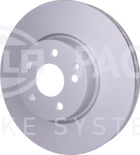 HELLA PAGID 8DD 355 129-521 - Brake Disc autospares.lv